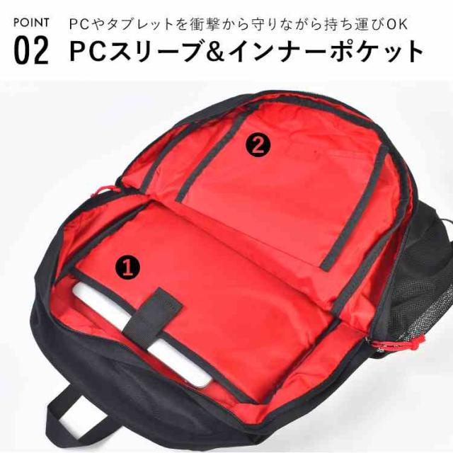Lee リュック 大容量 33L 推し活 バッグ レディース メンズ 通学 高校生 中学生 B4対応 PC収納 タブレット対応 撥水 バックパック リュックサック 多収納 チェストベルト付き 背面メッシュ 推しカラー 赤 青 ピンク 白 黒 ブラック シンプル ワンポイント カジュアル リー_3