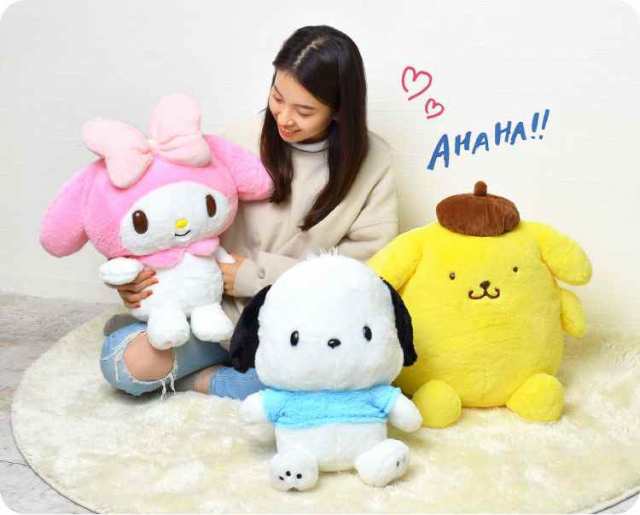 ぬいぐるみ サンリオ キャラクター ふわふわ L かわいい 抱き