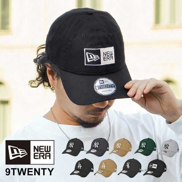 キャップ newera ニューエラ メンズ レディース ブランド 帽子 ロゴ 刺繍 9TWENTY 大人 サイズ ウォッシュ 黒 白 ブラック ホワイ  ト ベージュ NY LA 男性 女性 サイズ調節可能 日焼け対策 紫外線対策 熱中症対策 カジュアル シンプル かっこいい おしゃれ 男女兼用