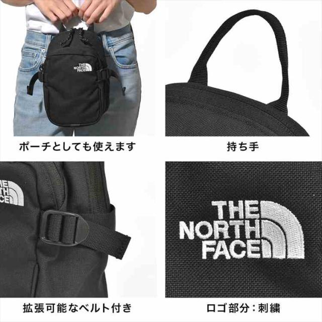 ショルダーバッグ ノースフェイス THE NORTH FACE BTC MINI SH BAG NF0A8C6F レディース メンズ ミニバッグ 斜めがけ ショルダー ミニショルダーバッグ ポーチ サブバッグ 小さめ コンパクト ペットボトル入る 大人 かわいい おしゃれ シンプル 縦型 ブラック 旅行 ブランド_3