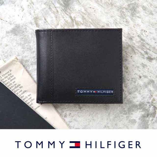 財布 トミー ヒルフィガー メンズ 本革 TOMMY HILFIGER カード入れ