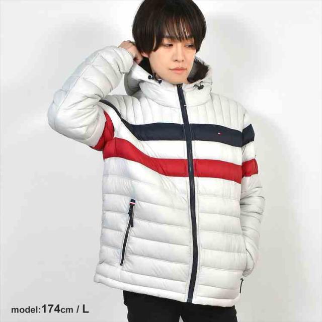 ダウンジャケット メンズ TOMMY HILFIGER トミーヒルフィガー 薄手 