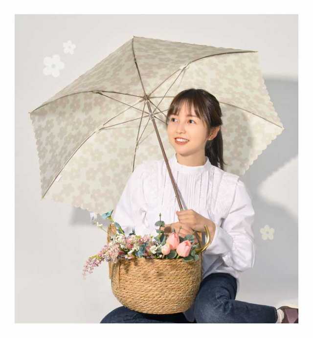 傘 レディース 軽い wpc 長傘 花柄 フラワー レース 雨傘 かわいい 58cm ダブリュピーシー 通勤 通学 女性 晴雨兼用 丈夫 おしゃれ  軽量 の通販はau PAY マーケット hauhau au PAY マーケット－通販サイト