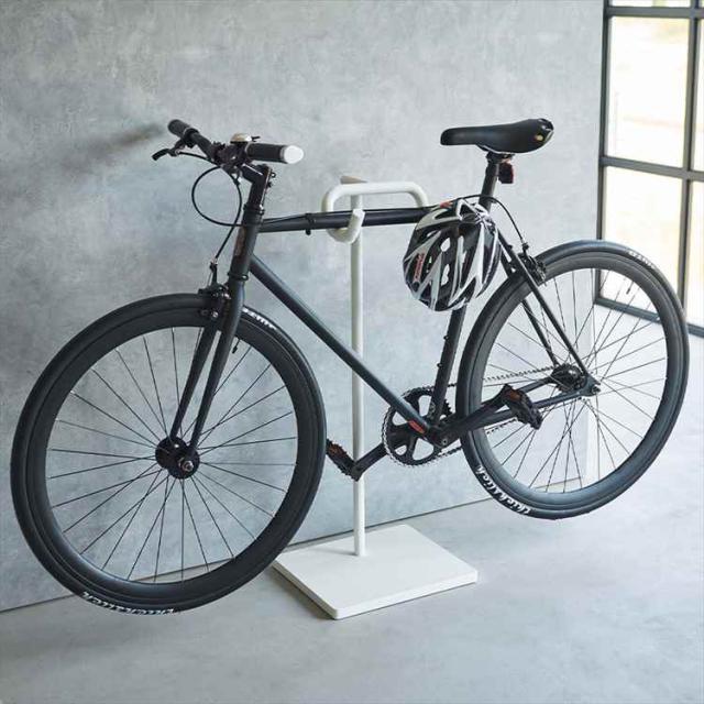 山崎実業 自転車スタンド タワー 1965 1966 tower 公式 室内 自転車 収納 ディスプレイ ラック スポーツバイク ロードバイク 自転車ラック サイクルスタンド スリム 玄関 ヘルメット収納 インテリア バイクスタンド 屋内 おしゃれ シンプル ホワイト ブラック_7