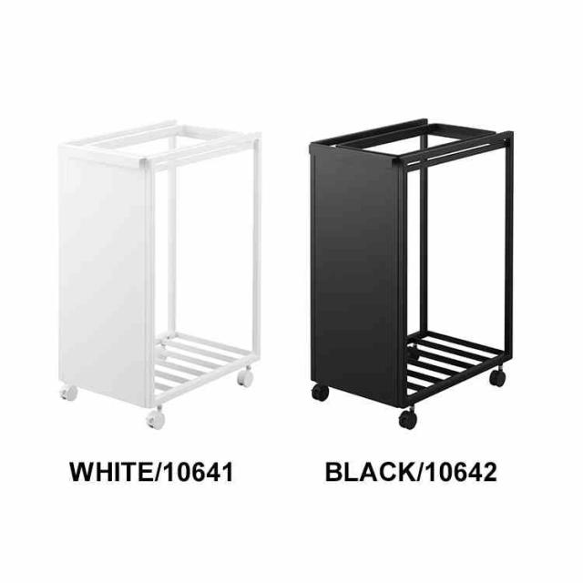 山崎実業 スリム目隠しダストワゴン タワー 45L 公式 tower 10641 10642 ホワイト ブラック ゴミ箱 キッチン ごみ箱 ダストボックス ゴミ袋ホルダー ゴミ袋スタンド キャスター付き 大容量 スタイリッシュ シンプル おしゃれ 省スペース スリム 目隠し 取っ手付き 正規品_14
