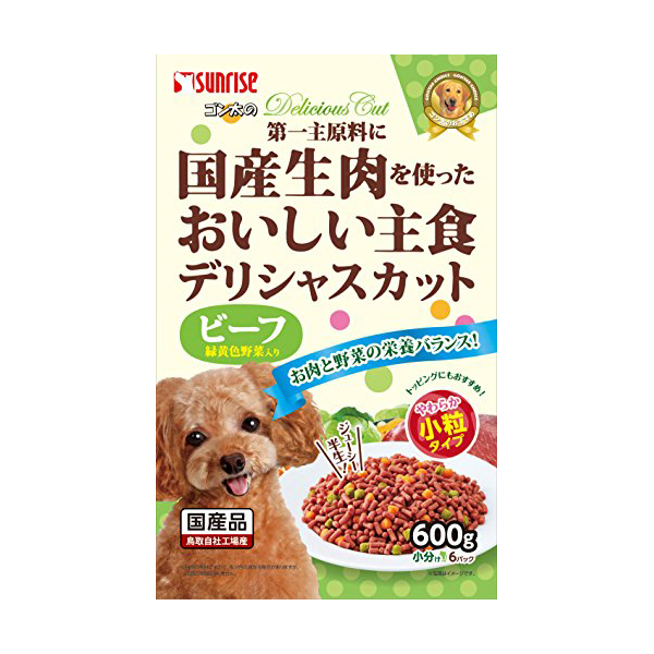 ｺﾞﾝ太のﾃﾞﾘｼｬｽｶｯﾄ ﾋﾞｰﾌ&緑黄色野菜入り 小粒ﾀｲﾌﾟ600g おまとめｾｯﾄ 6個 ﾄﾞｯｸﾞﾌｰﾄﾞ ﾄﾞｯｸﾌｰﾄﾞ 犬 ｲﾇ いぬ ﾄﾞｯｸﾞ ﾄﾞｯｸ dog ﾜﾝちゃん 送料無料 5,453円