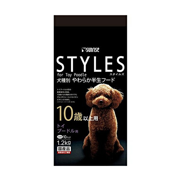 ゴン太 スタイルズ トイプードル用 10歳以上用 1.2kg ドッグフード ドックフート 犬 イヌ いぬ ドッグ ドック dog ワンちゃん おまとめ6の通販は
