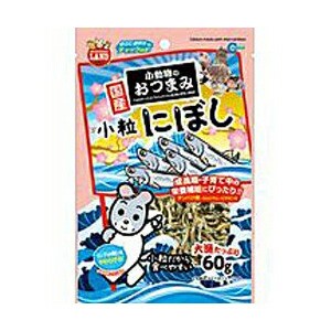 マルカン 小動物のおつまみ 小粒にぼし 60g おまとめ48個セット 送料無料