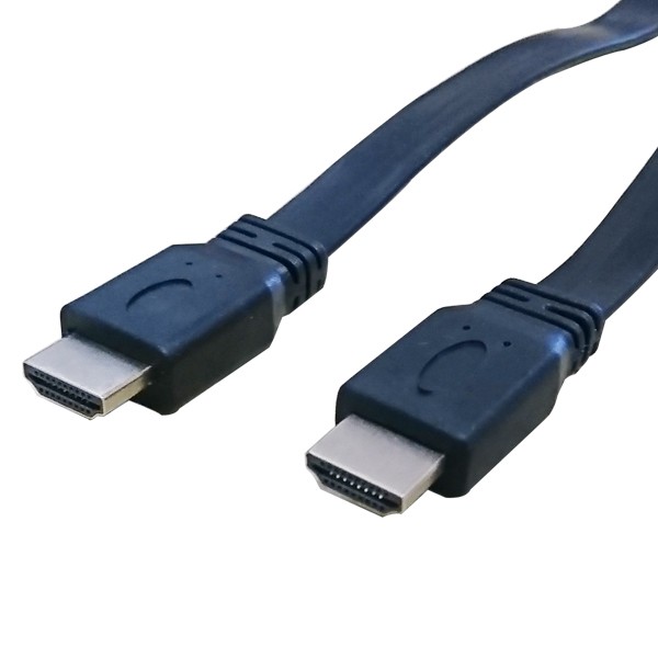 HDMIケーブル 3m フラット HDMI ver1.4 カラー 金メッキ端子 High Speed Cable ブラック ホワイト ブルー  ハイスピード 4K 3D イーサネッの通販はau PAY マーケット - ウルマックス