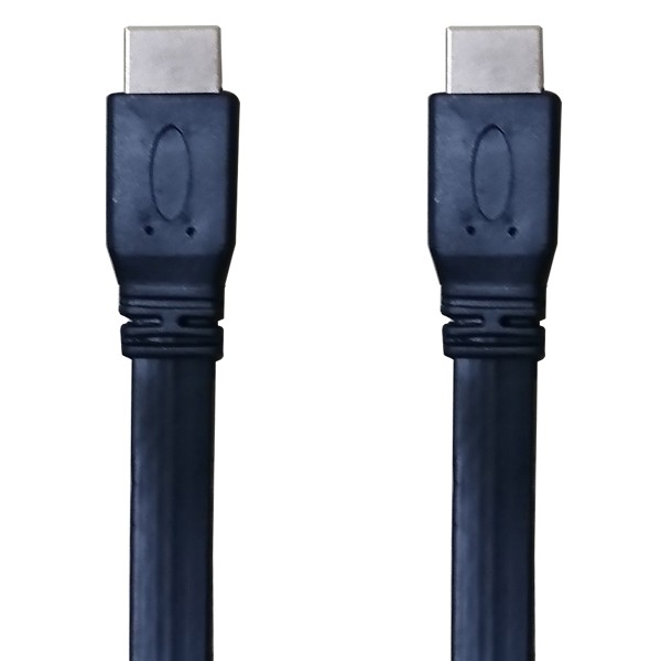 HDMIケーブル 3m フラット HDMI ver1.4 カラー 金メッキ端子 High Speed Cable ブラック ホワイト ブルー  ハイスピード 4K 3D イーサネッの通販はau PAY マーケット - ウルマックス