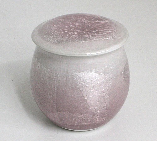 九谷焼銀彩 骨壷 骨壺(ピンク)2.5寸 家具調仏具 モダン仏具の通販は 7,740円
