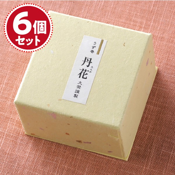 お香 線香 大発 丹花（うず巻）特選丹花TG-10×6個セット