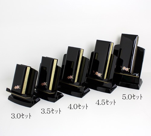 蒔絵過去帳4.5セット(桜) 過去帳 位牌_2