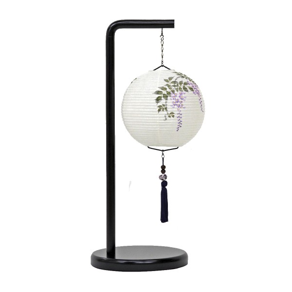 小型灯・盆提灯/ちょうちん クオレルーチェS 藤 １つの通販は