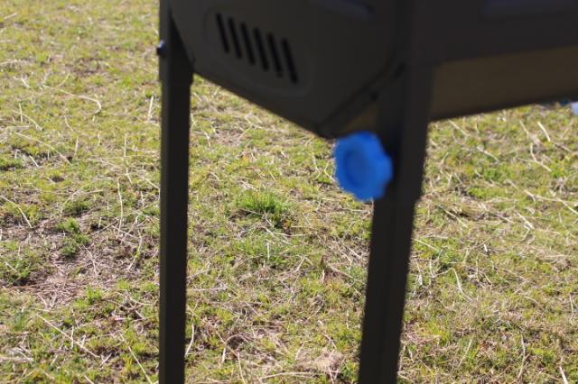 BBQコンロ 跳ね上げテーブル付きBBQコンロ ポータブル
