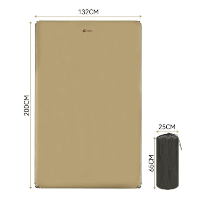 CHANODUG OUTDOOR アウトドアマット ダブルサイズ CD-4073 ベージュ CHANODUG OUTDOOR アウトドアマット ダブルサイズ CD-4073 ベージュ