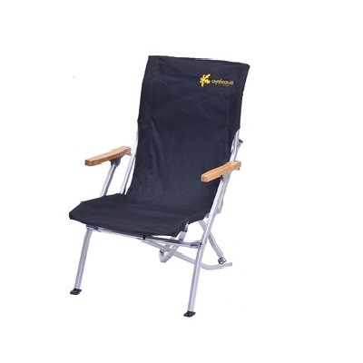 CHANODUG OUTDOOR Premium Relax low Chair BLACK プレミアムリラックスローチェア ブラック