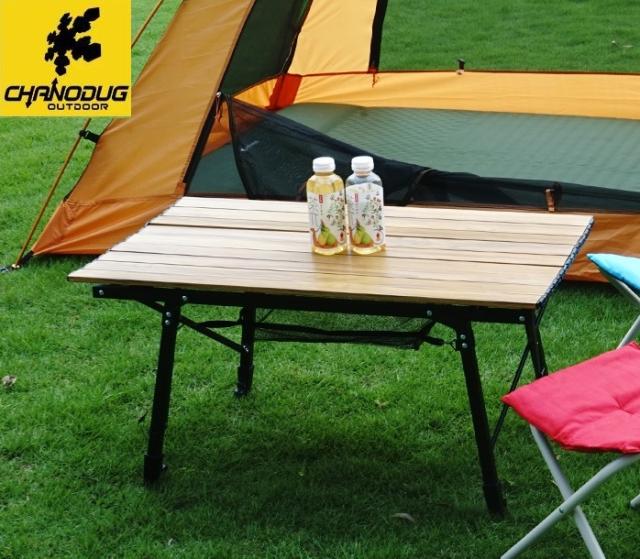 ☆CHANODUG OUTDOOR☆木目調 HIGH＆MIDDLE＆LOW 3WAY