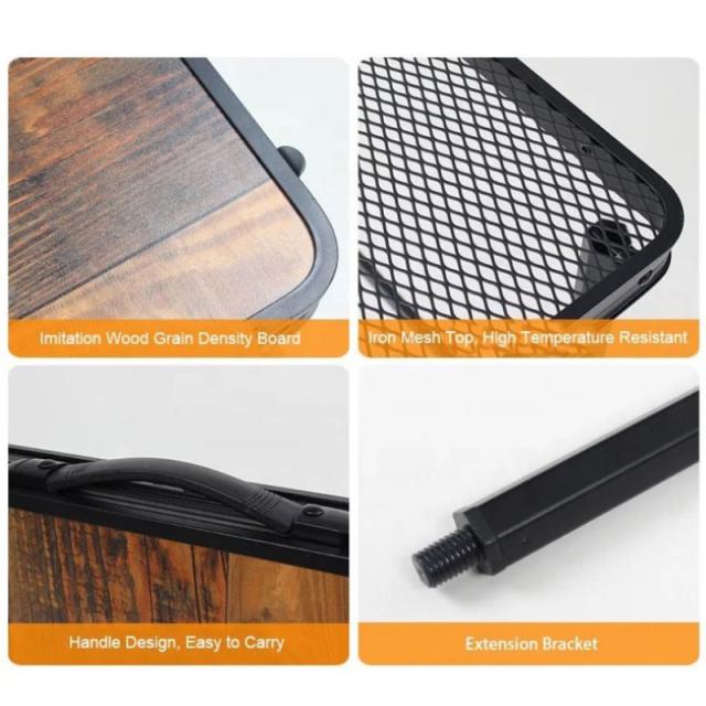 ★ハイ＆ロー2WAY ハーフメッシュテーブル★BIGサイズ★折り畳みテーブル★ ハイ＆ロー2WAY ハーフメッシュテーブル BIGサイズ 折り畳み