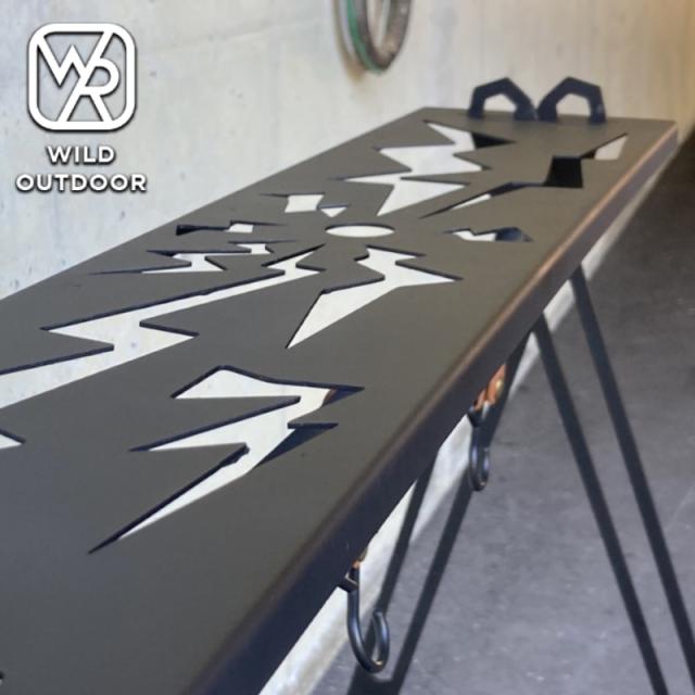 WILD OUTDOOR アイアンハンガー ゴールゼロ アウトドアハンガーラック