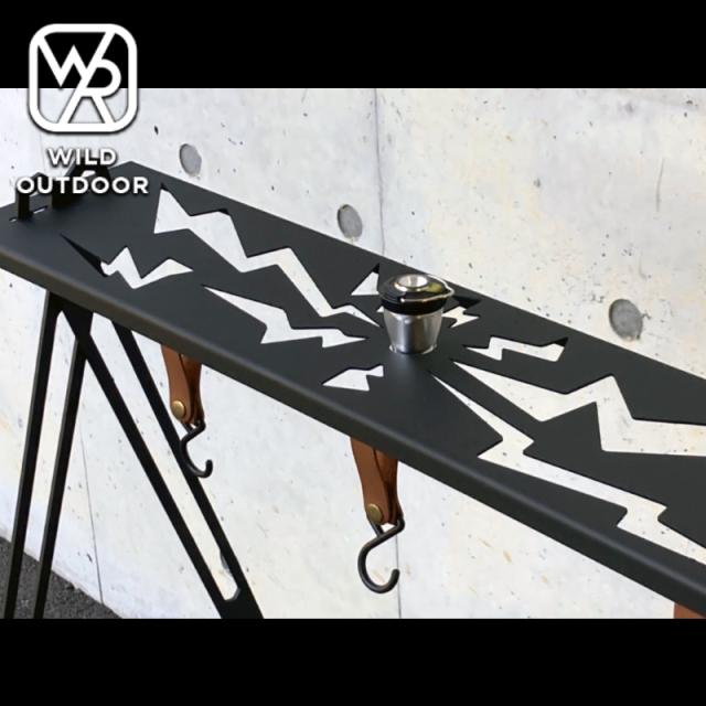 WILD OUTDOOR アイアンハンガー ゴールゼロ アウトドアハンガーラック