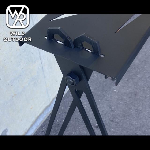 WILD OUTDOOR　アイアンハンガー　ゴールゼロ　アウトドアハンガーラック_5