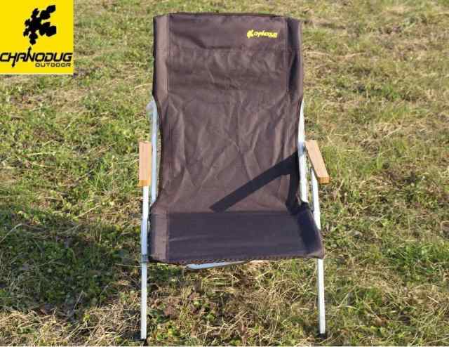 CHANODUG OUTDOOR Premium Relax low Chair BROWN プレミアム