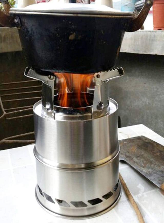 ナチュラル Newネイチャーウッドストーブ 収納袋付 ツーリングキャンプ ソロキャンプ 送料無料の通販はau Pay マーケット Camping Moon Outdoor