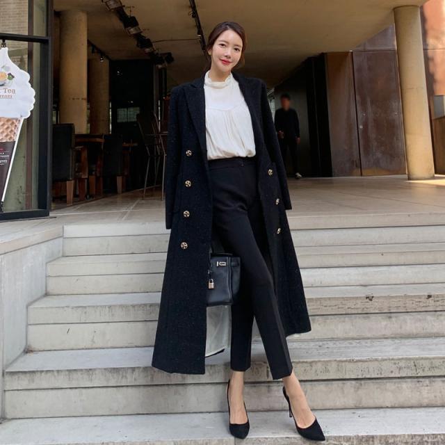 ピーコート レディース ラシャコート ダブルボタン ロングピーコート 秋冬 アウター 着痩せ ロングコート 無地 コート 二次会 ジャケットの通販はau Pay マーケット Gabrics