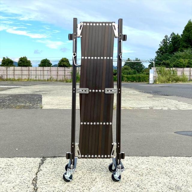 BXG1237N W3.9m×H1.2m 傾斜地対応アルミゲート 門扉 片開き 大型 工事 おしゃれ フェンス 扉 目隠し ゲート 庭 伸縮フェンス 太陽光発電 アルマックス_11