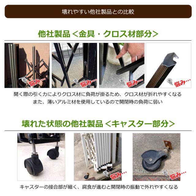 BXG1237N W3.9m×H1.2m 傾斜地対応アルミゲート 門扉 片開き 大型 工事 おしゃれ フェンス 扉 目隠し ゲート 庭 伸縮フェンス 太陽光発電 アルマックス_8