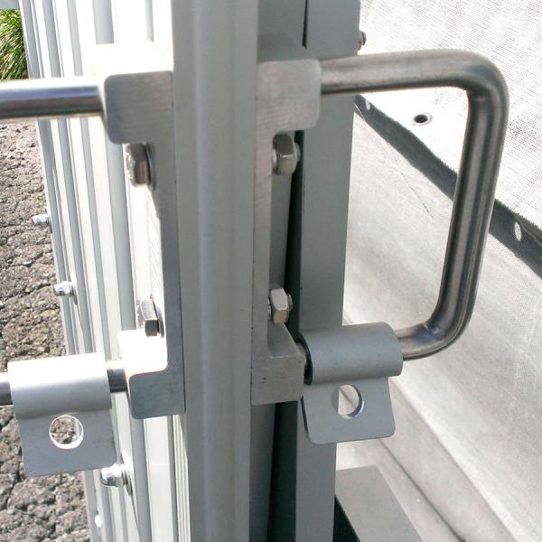 （新古品）アルミゲート AXG-2027P3（3mパネル付き 幅2.7m×高さ3.1m）アルマックス ACCG-3027 伸縮門扉 門扉 アルミゲート AXG-2027P3（3mパネル付き 幅2.7m×高さ3.1m）アル