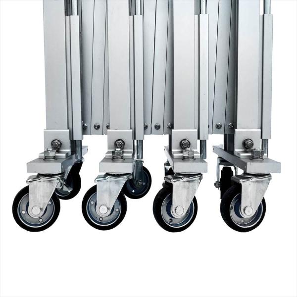 アルミゲート アルミクロスゲート 伸縮門扉 片開き アルミ 高さ 1.2 m × 幅 4.8 m 12AYS-48-24 送料無料 アルミゲート クロスゲート 伸縮門扉 片開き 高さ 1.4 m × 幅 1.8 m