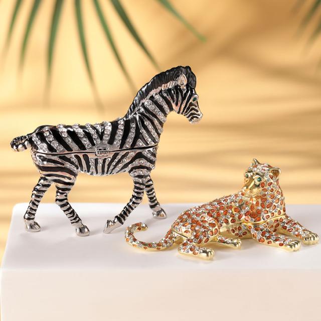 シマウマB しまうま ゼブラ ジュエリーボックス ピィアース 宝石