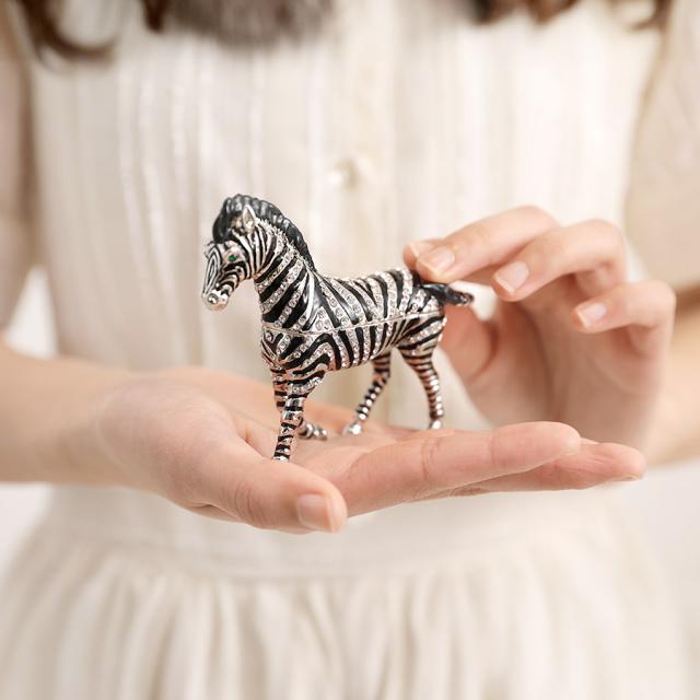 陶器 ゼブラ 置物 イタリア製 シマウマ オブジェ