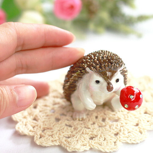 ハリネズミ 針鼠 はりねずみ ジュエリーボックス ピィアース 東京銀座picals 東京銀座ピカルス 可愛い ブランド おしゃれ プレゼント オの通販はau Pay マーケット アルミゲート専科