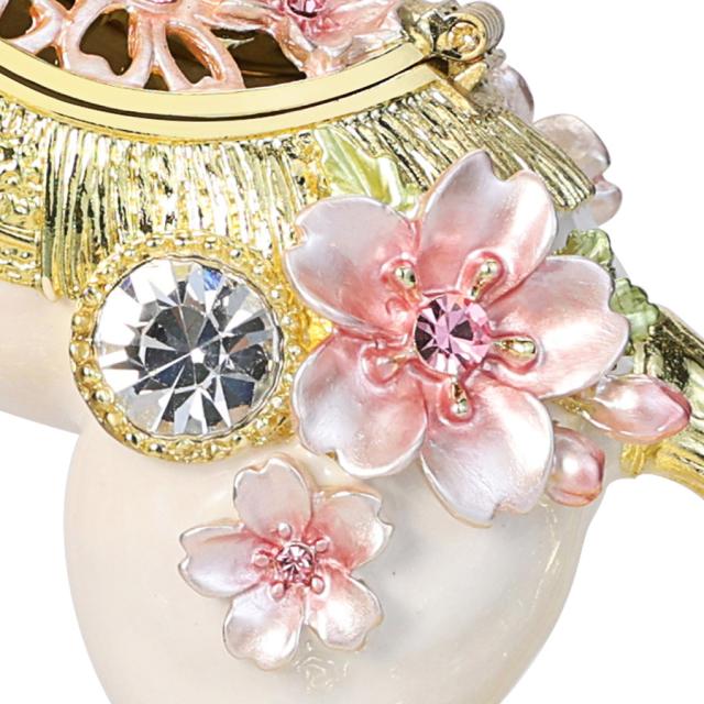 【正規品】＜桜天馬＞午年 馬 干支の置物 大きいタイプ さくら インテリア雑貨 玄関 金属 白馬 2026年 桜 東京銀座PICALS 東京銀座ピカルス ピィアース EX633-1