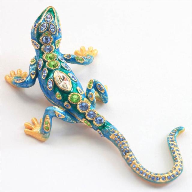 トカゲ とかげ 蜥蜴 ジュエリーボックス ピィアース 東京銀座PICALS