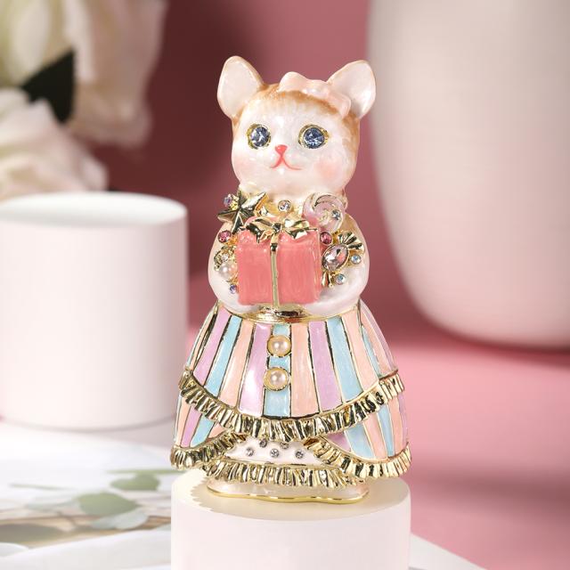 ルル・キャンディ(プレゼント) 商標登録済み 猫 ネコ ジュエリー