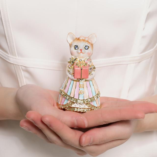 ルル・キャンディ(プレゼント) 商標登録済み 猫 ネコ ジュエリー