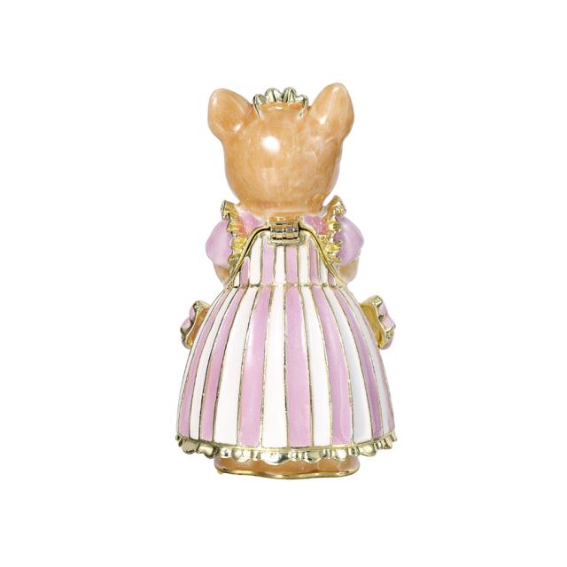 ルル・キャンディ(マカロン) 商標登録済み 猫 ネコ ジュエリーボックス ピィアース 東京銀座PICALS 東京銀座ピカルス 可愛い ブランド おしゃれ プレゼント オブジェ 置物 動物 誕生日プレゼント プロポーズ ペット 骨壺 メモリアルボックス ペット_13