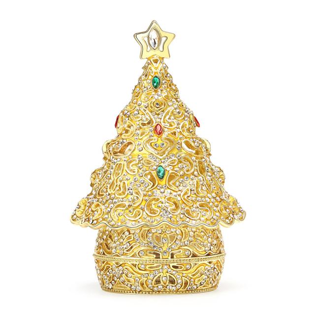 ジュエルツリー（小） クリスマスツリー ジュエリーボックス ピィアース 東京銀座PICALS 東京銀座ピカルス 可愛い ブランド おしゃれ プレゼント オブジェ 置物 動物 誕生日プレゼント プロポーズ ペット 骨壺 メモリアルボックス ペット_7