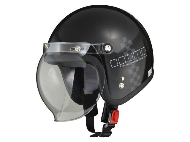 リード工業　MOUSSE　スモールジェットヘルメット　チェックブラック　57cm〜60ｃｍ未満の通販は 8,250円