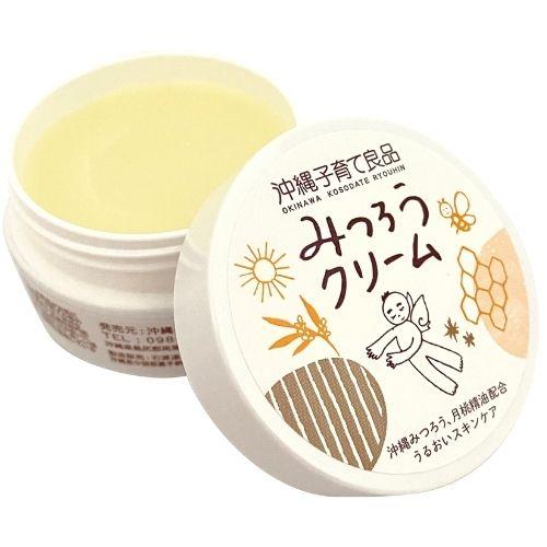 保湿クリーム 顔 全身 ベビー メンズ みつろうクリーム 25g×5個 沖縄子育て良品 蜜蝋クリーム 保湿クリーム 顔 全身 ベビー メンズ みつろうクリーム 25g×5個 沖縄