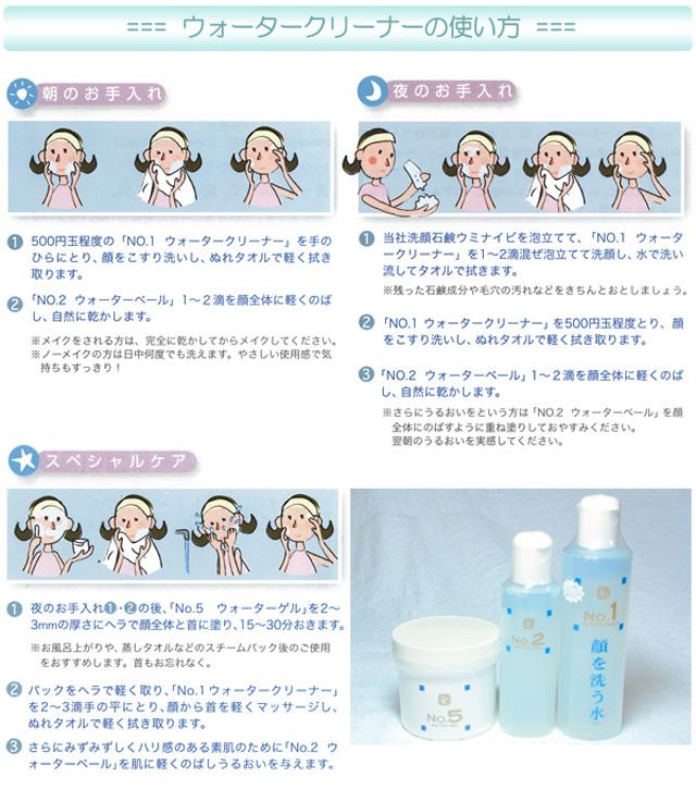 顔を洗う水 カミヤマ美研 No 1 ウォータークリーナー 250mlの通販はau Pay マーケット 河野商店