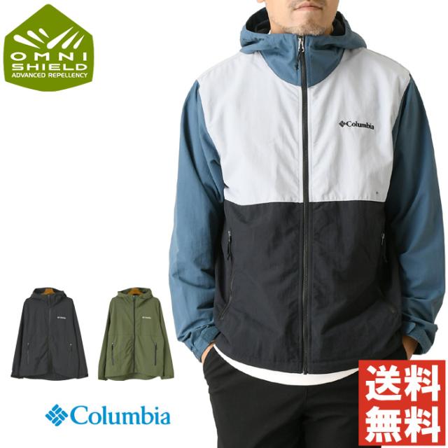 columbia コロンビア ヴィザボナパス2 ジャケット メンズ マウンテンパーカー 撥水 UV対策 UPF50 アウトドア ブランド キャンプ 登山 【RJ2-1498】 送料無料