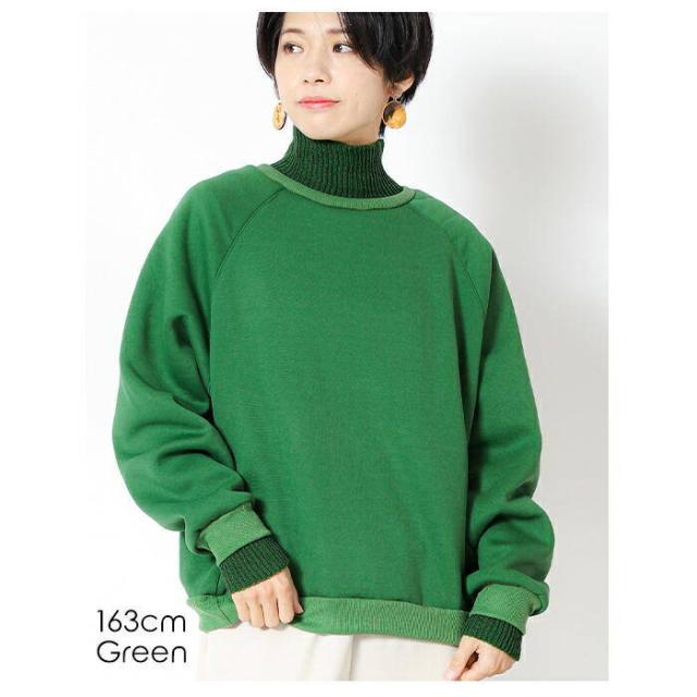 宅配便配送 ハイネックトレーナー レディース トップス トレーナー スウェット ハイネック ハイネックスウェット プルオーバー タートの通販はau Pay マーケット Herisson Design