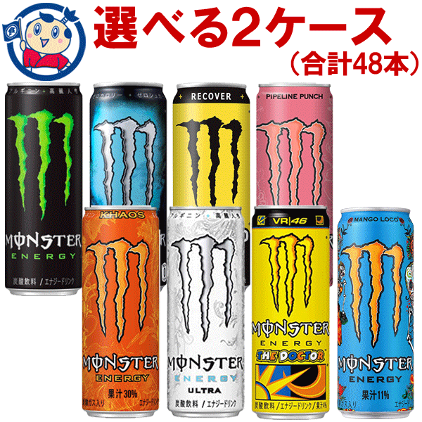 モンスターエナジー2ケース(48本)飲料 - www.morahiking.com