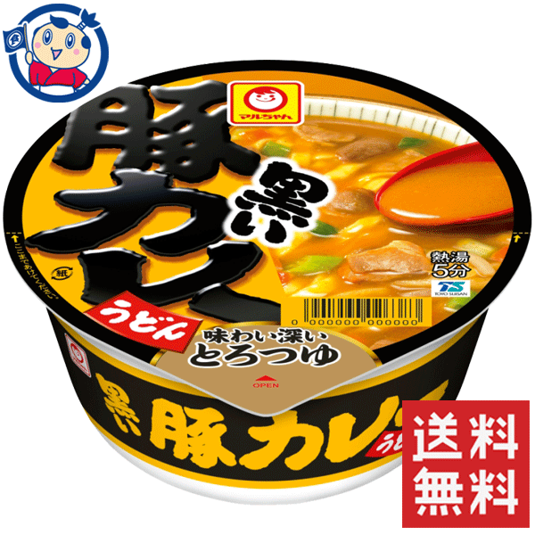 東洋水産　au　PAY　黒い豚カレーうどん　大楠屋ストア　送料無料　87g×12個入×1ケース　カップ麺　マーケット　マーケット－通販サイト　マルちゃん　PAY　マーケット店　の通販はau　au　PAY