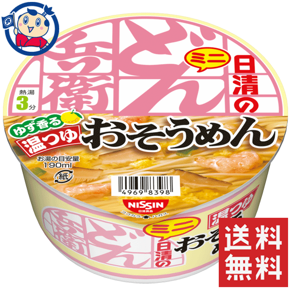 au　PAY　PAY　送料無料　マーケット店　どん兵衛温つゆおそうめんミニ　大楠屋ストア　ミニカップ麺　au　日清　PAY　35g×12個入×1ケース　の通販はau　マーケット　マーケット－通販サイト